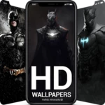 batman wallpapers android application logo